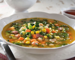Spinach and Julienne Blend Soup 