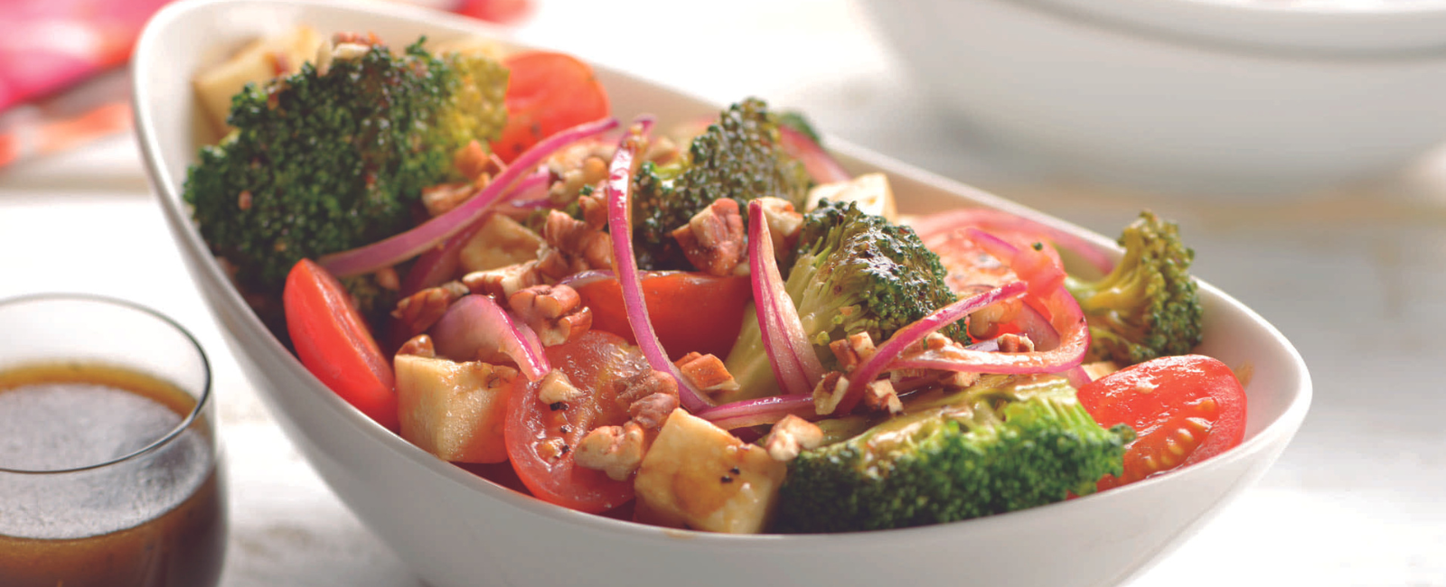 Broccoli and Tomato Salad with Balsamic Vinaigrette