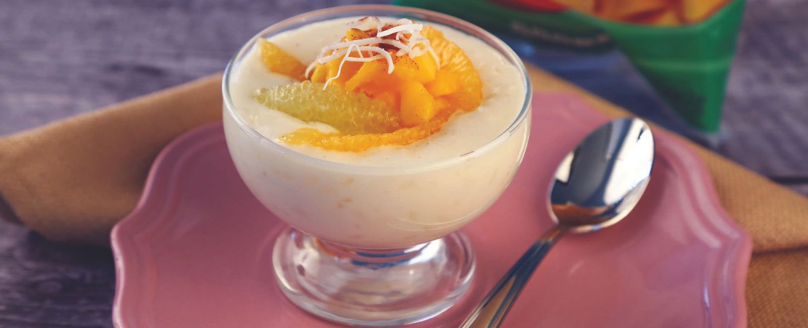 Tropical Rice Pudding