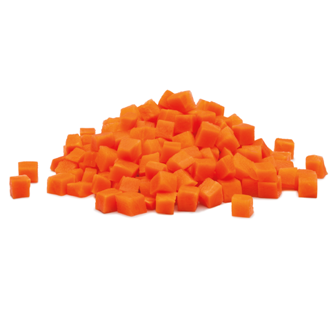 Zanahoria Cubos 